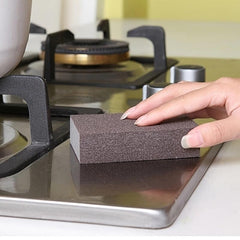 10pcs Magic Cleaning Sponge Decontamination Wipe for Pot Bottom Rust