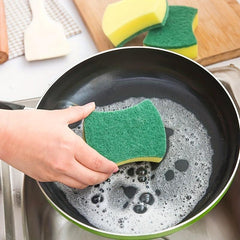 10PCS Non Scratch Cleaning Sponges for Kitchens & Bathrooms