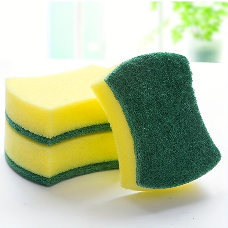 10PCS Non Scratch Cleaning Sponges for Kitchens & Bathrooms