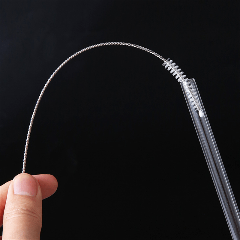 6pcs Silicone Straw Brush Baby Bottle Kitchen Accessories