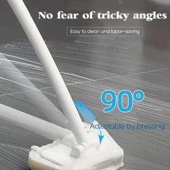 Long Handle Tub And Tile Cleaning Sponge Brush