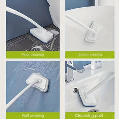 Long Handle Tub And Tile Cleaning Sponge Brush