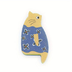 Cat Cartoon Dishwashing Sponge Brush Household Cleaning Tools