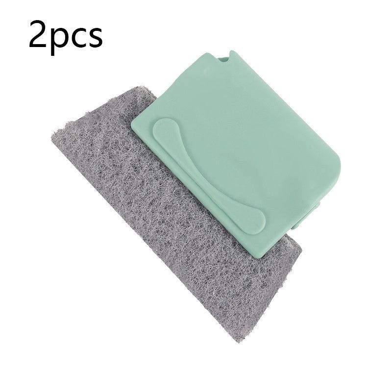 2pcs Window Crevice Cleaning Brush Set - College Dorm Apartment Essential