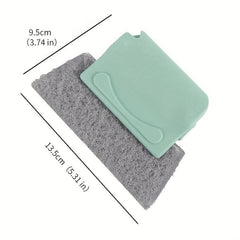 2pcs Window Crevice Cleaning Brush Set - College Dorm Apartment Essential