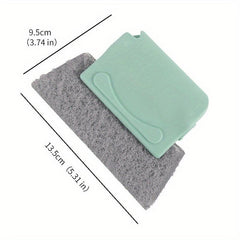 2pcs Window Crevice Cleaning Brush Set - College Dorm Apartment Essential