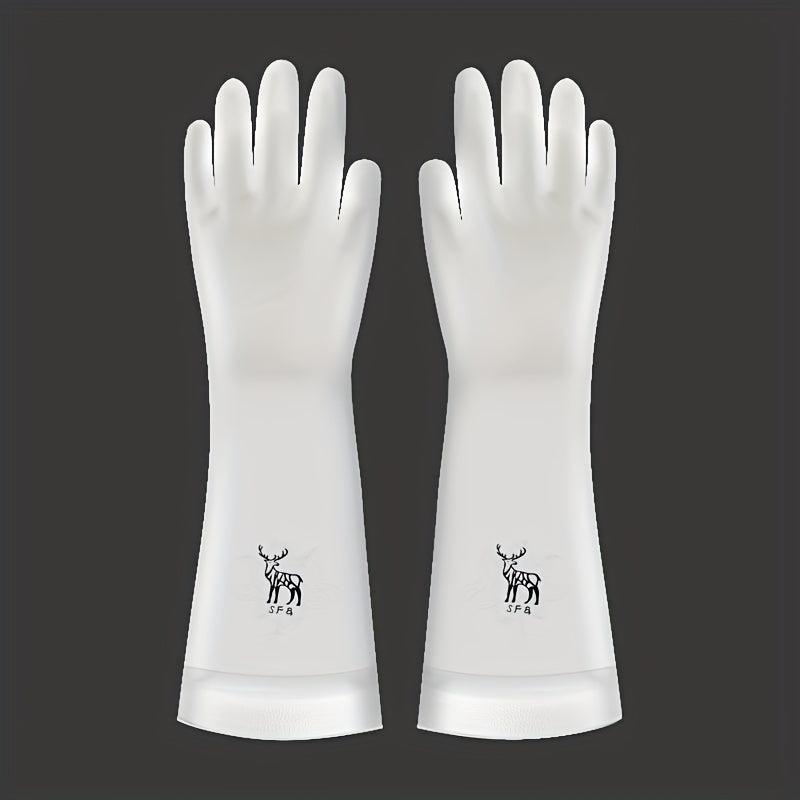 Durable Cleaning Gloves Warm Wear Resistant Latex Gloves