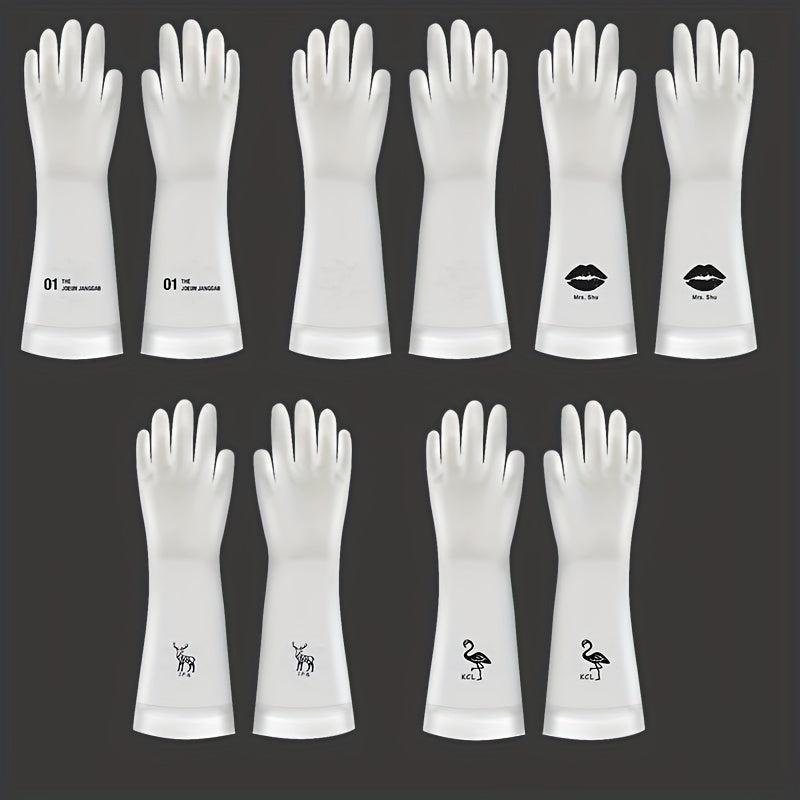 Durable Cleaning Gloves Warm Wear Resistant Latex Gloves