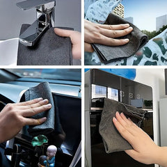 10pcs Microfiber Cleaning Cloth Multifunctional Household Rag