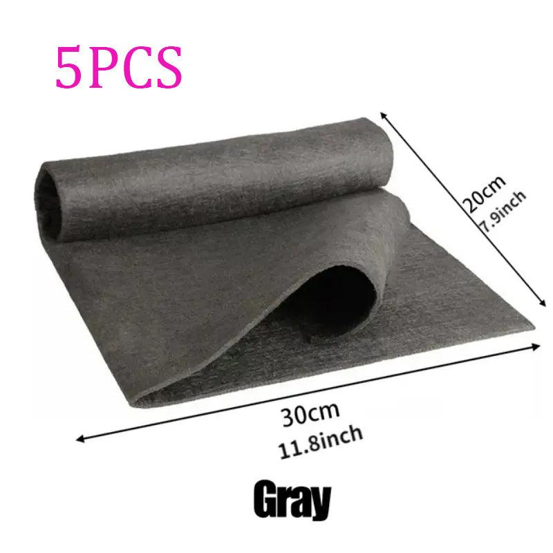 10pcs Microfiber Cleaning Cloth Multifunctional Household Rag