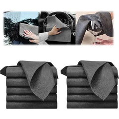 10pcs Microfiber Cleaning Cloth Multifunctional Household Rag