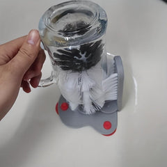 Glass Cleaning Brush for Water Cups and Glasses Kitchen Supplies