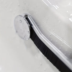 Long Handle Hard Bristle Groove Cleaning Brush