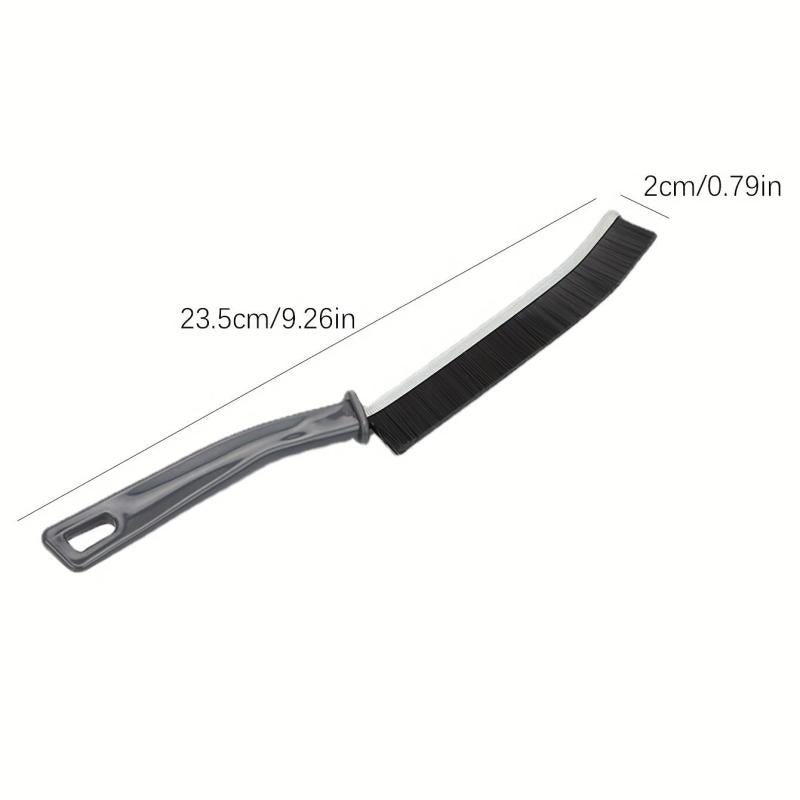 Long Handle Hard Bristle Groove Cleaning Brush