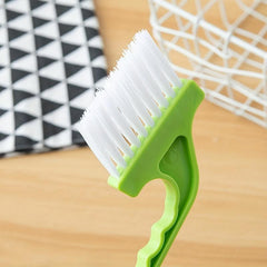 Green Swan Handheld Crevice Brush for Window and Door Cleaning