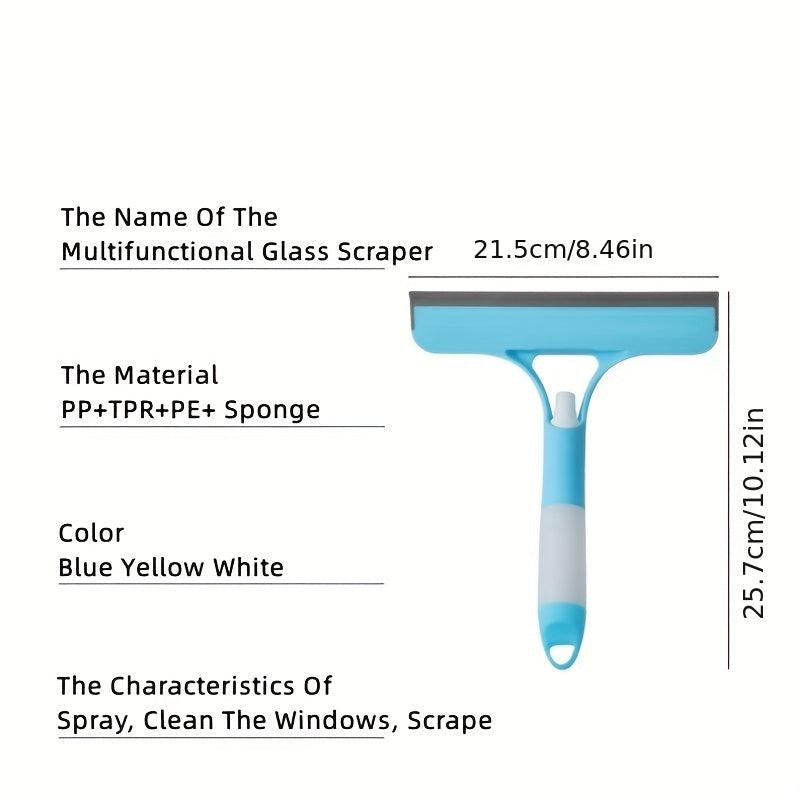 1pc Glass Water Wiper Scraper Auto Windshield Home Window Cleaning