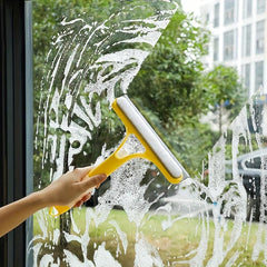 1pc Glass Water Wiper Scraper Auto Windshield Home Window Cleaning