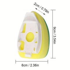 8pcs Durable Sponge Heads for Dishwashing Brush