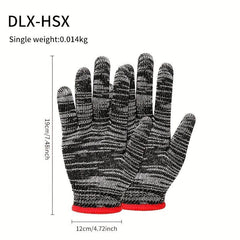 12 Pairs Heavy Duty Work Gloves, Durable & Dirt Resistant