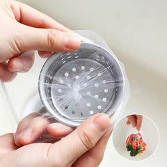 100pcs Disposable Sink Strainer Mesh Bag Food Waste Collection