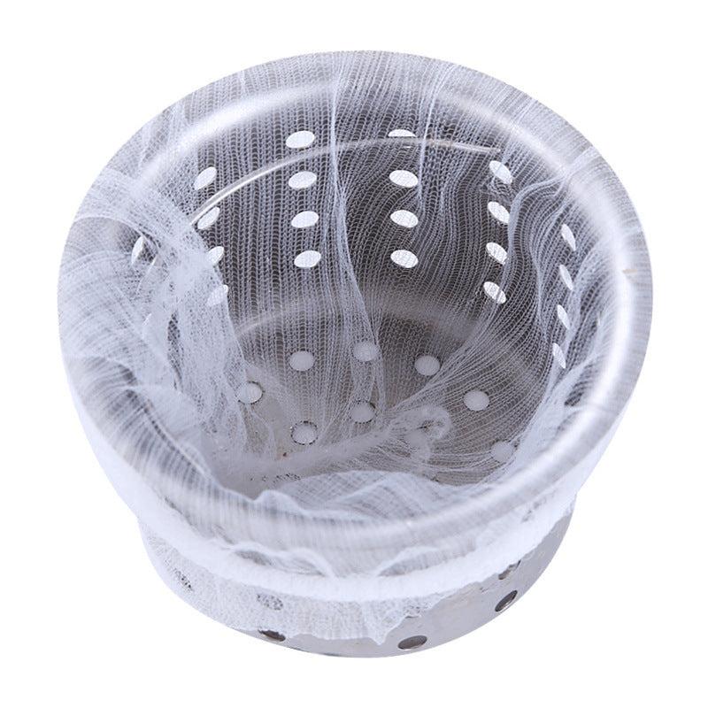 100pcs Disposable Sink Strainer Mesh Bag Food Waste Collection
