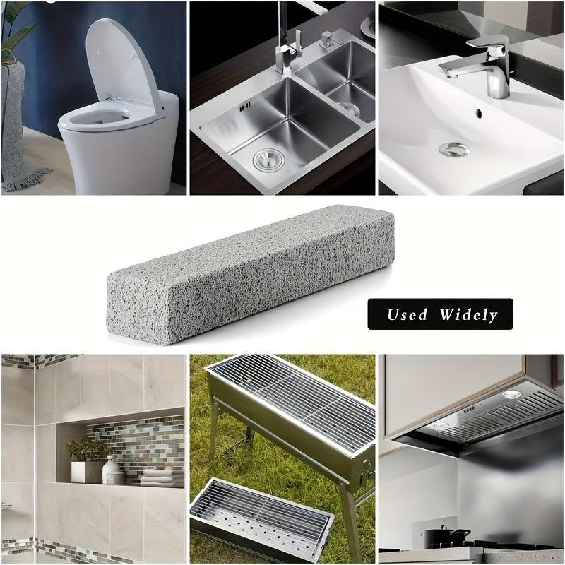 2pcs Pumice Cleaning Stone Toilet Bowl Cleaner Hard Water Ring Remover For Bath