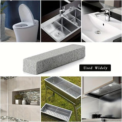 2pcs Pumice Cleaning Stone Toilet Bowl Cleaner Hard Water Ring Remover For Bath