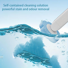 12pcs Toilet Brush Head Refill Bathroom Cleaning
