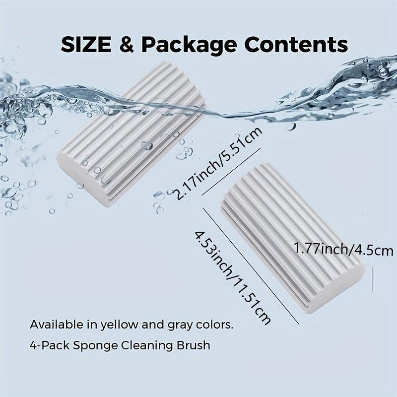 1pc Damp Clean Duster Sponge Cleaning Brush For Blinds Glass Baseboards Vents