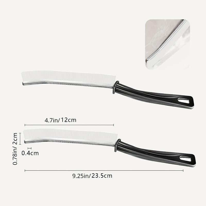 2pcs Multifunctional Grout Cleaner Scrubbing Brush Ultra fine Bristle Brush