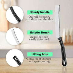 2pcs Multifunctional Grout Cleaner Scrubbing Brush Ultra fine Bristle Brush