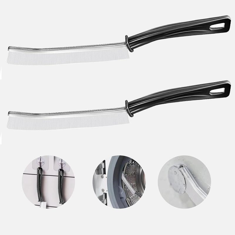2pcs Multifunctional Grout Cleaner Scrubbing Brush Ultra fine Bristle Brush