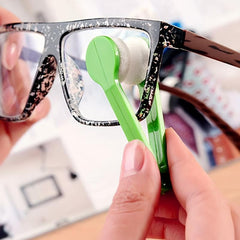3pcs Multifunction Eyeglasses Cleaning Brush 7 2 75 0 78in