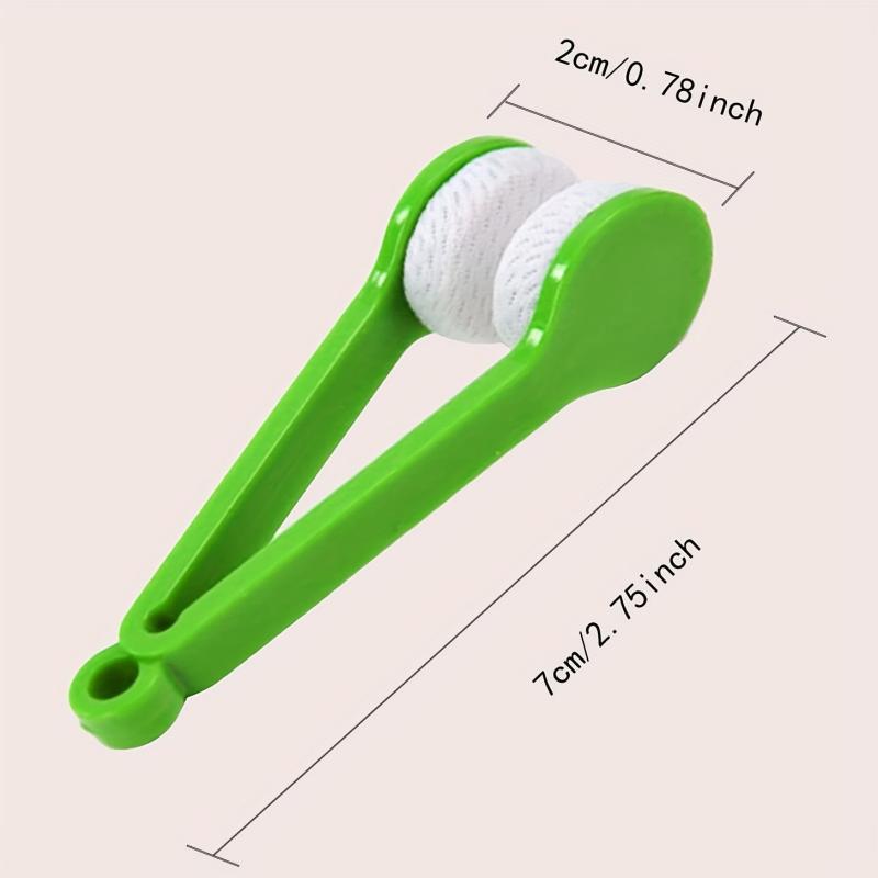 3pcs Multifunction Eyeglasses Cleaning Brush 7 2 75 0 78in