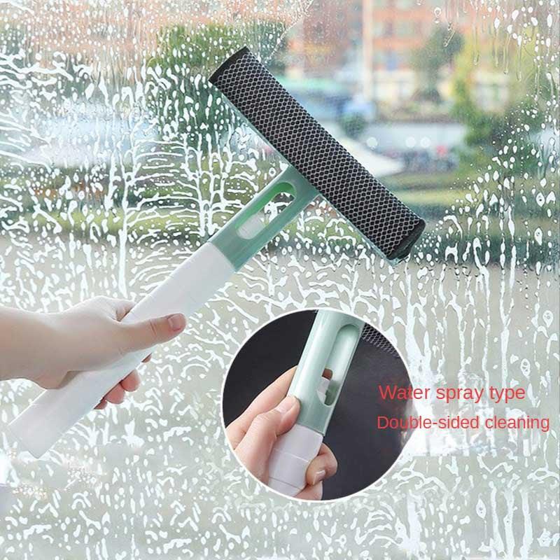 3-In-1 Glass Wiper Sprayer Scraper Handheld Shower Window Glass