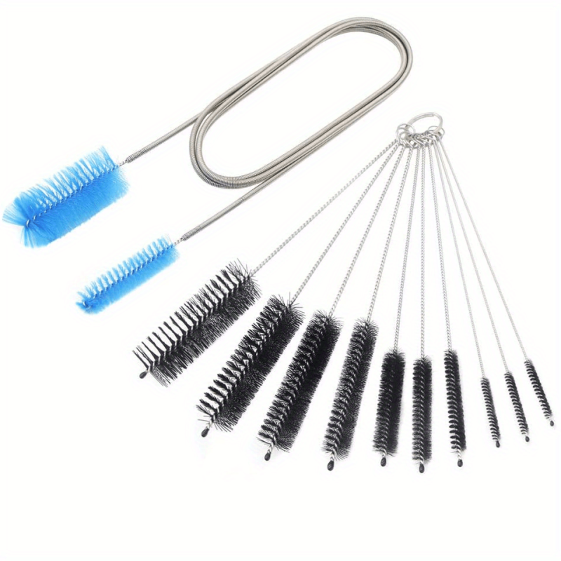 Aquarium Tube Cleaning Brush Set - Flexible Double Aquarium Filter Brush