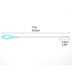 4pcs Stainless Steel Straw Brush Cleaning Brush
