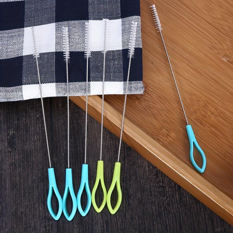 4pcs Stainless Steel Straw Brush Cleaning Brush