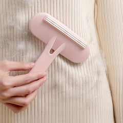 2-in-1 Portable Pet Hair Remover Brush - Double Sided Lint Roller