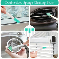 8pcs Gap Cleaning Brush Set for Small Spaces Window Groove Track