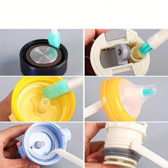 8pcs Gap Cleaning Brush Set for Small Spaces Window Groove Track