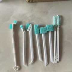 8pcs Gap Cleaning Brush Set for Small Spaces Window Groove Track