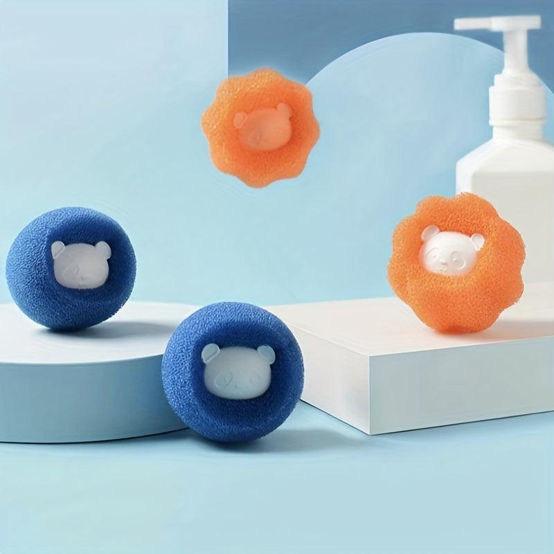 3pcs Magic Laundry Ball Cat Hair Suction Hair Removal Cleaning Machine