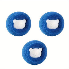 3pcs Magic Laundry Ball Cat Hair Suction Hair Removal Cleaning Machine