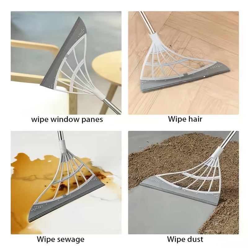 Multifunctional Magic Broom Silicone Floor Scraping Broom