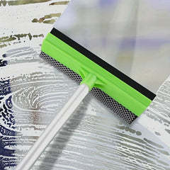 Adjustable Double Sided Window Cleaning Brush with Long Handle