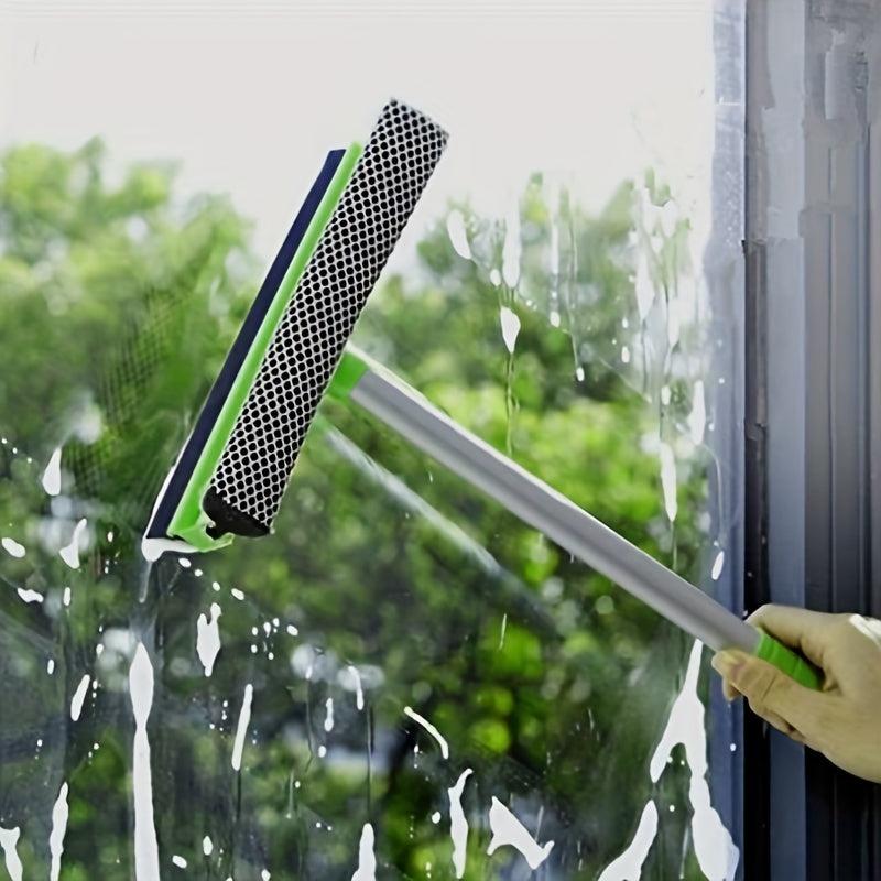 Adjustable Double Sided Window Cleaning Brush with Long Handle