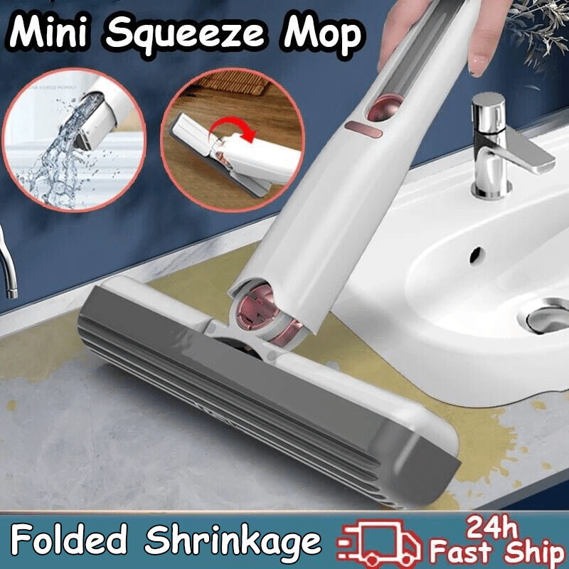 Mini Handheld Sponge Mop Hand Wash Desktop Glass Wiper Portable Multipurpose Mop