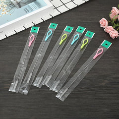 3pcs Metal Straw Cleaner Brush Stainless Steel Long Cleaning Brush
