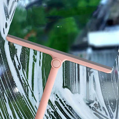 360 Rotating Glass Wiper Shower Squeegee for Cleaning Bath, Windows